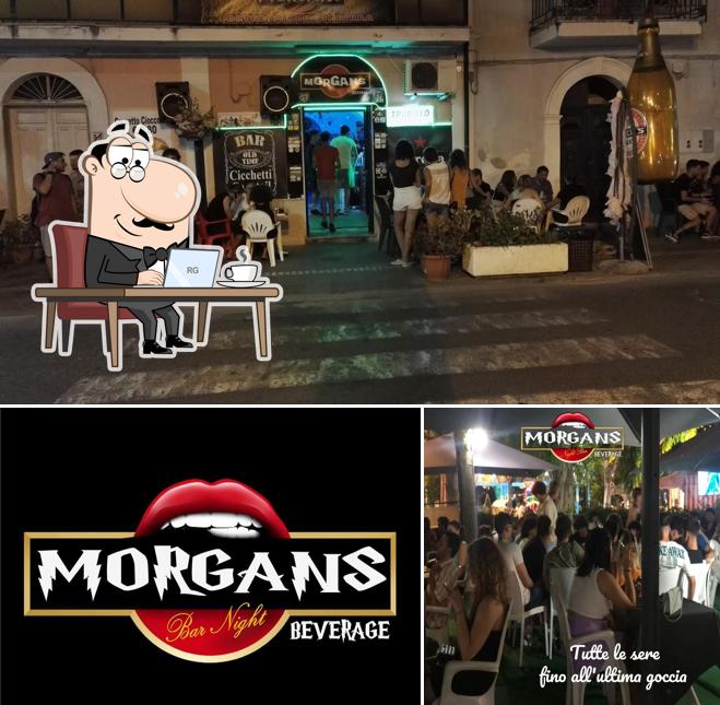 Gli interni di Bar Morgan's