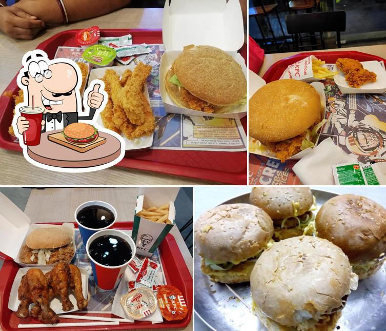 Try out a burger at KFC Uttarpara