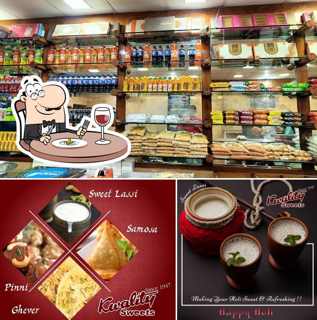 Food at Kwality Sweets