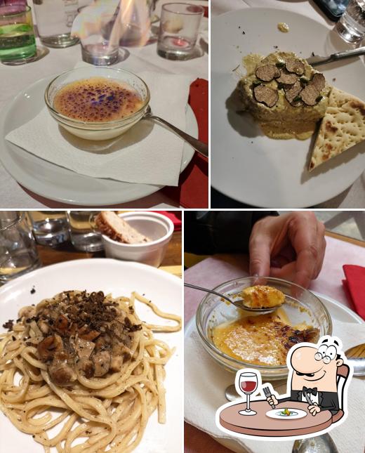 Creme brulee al Ristorante Osteria Mangiafuoco