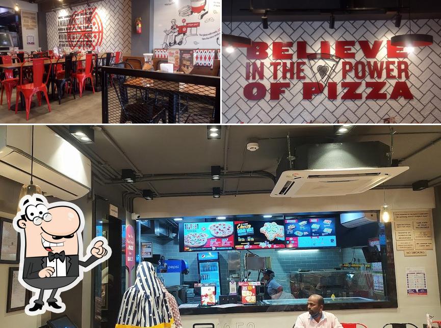 The interior of Pizza Hut Gottigere, Bangalore