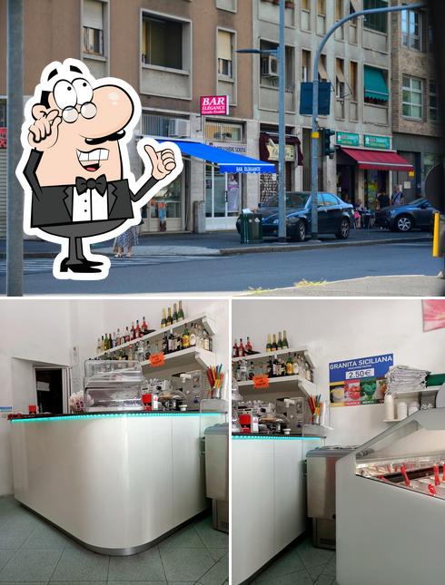 Gli interni di Bar Élégance