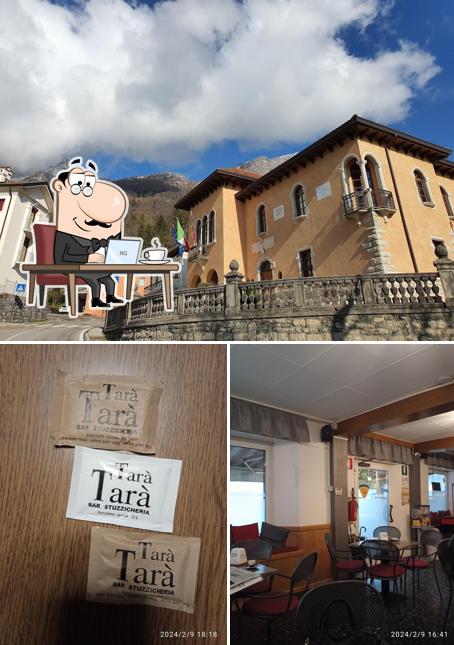 Questa è la immagine che mostra la interni e esterno di Bar Tarà Tarà