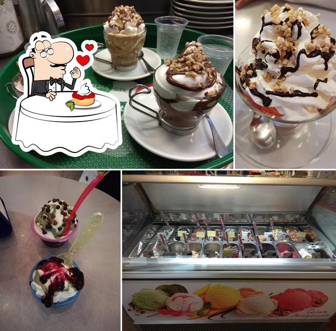 Blue Angel offre un'ampia selezione di dolci