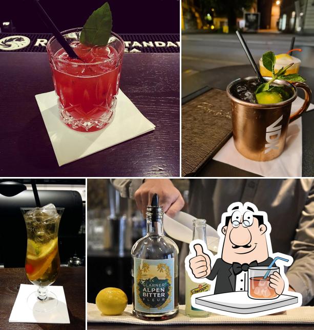 Prenditi un drink dal menu