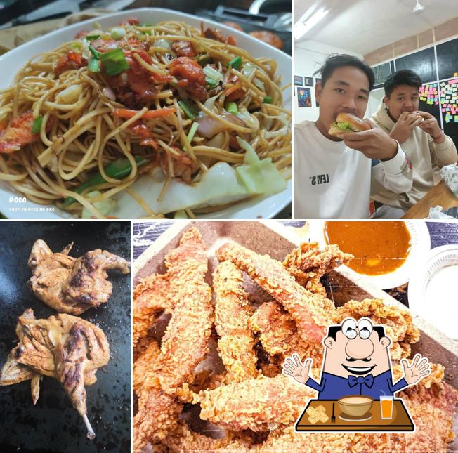 Food at Reader's Cafe