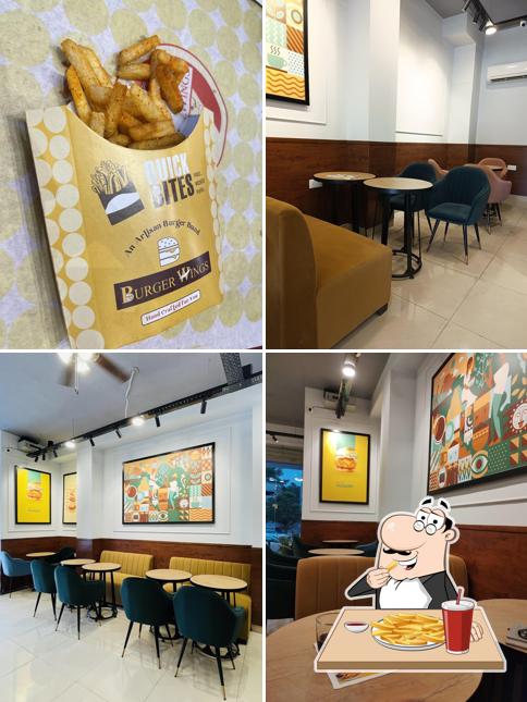 French fries at Burger Wings