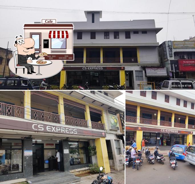 The exterior of C S meals hotel