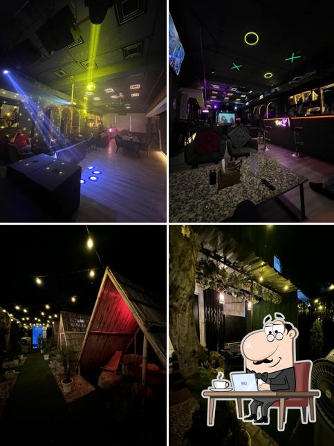 The interior of CLUB 91