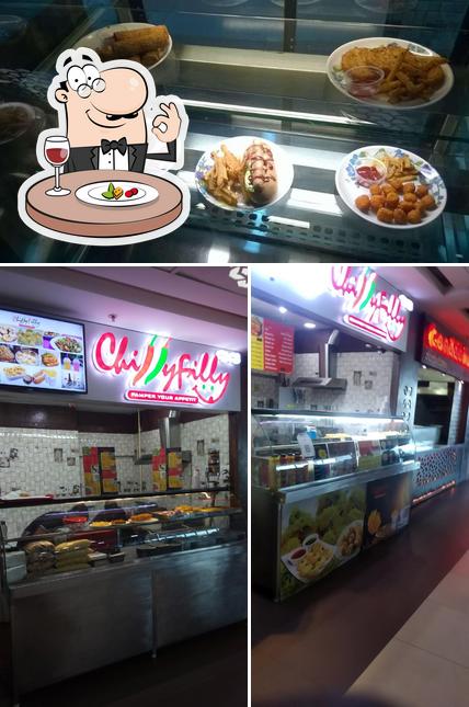 Food at Chilly Filly