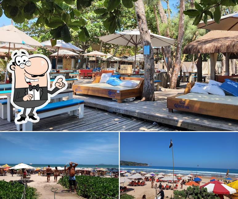 O exterior do Fishbone Beach Club