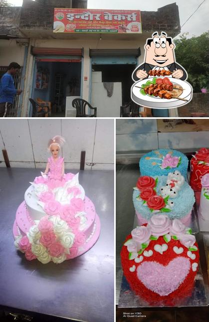 The photo of Indore Baker's’s food and interior