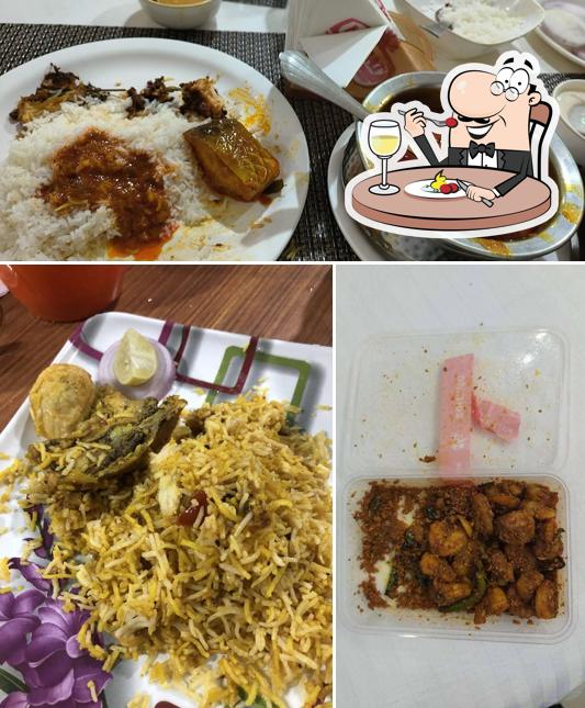 Food at Kamat Restaurant