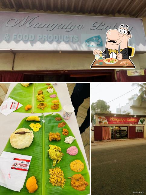 The image of Mangalya Bakery’s food and exterior