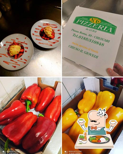 Cibo al Pizzeria N°6