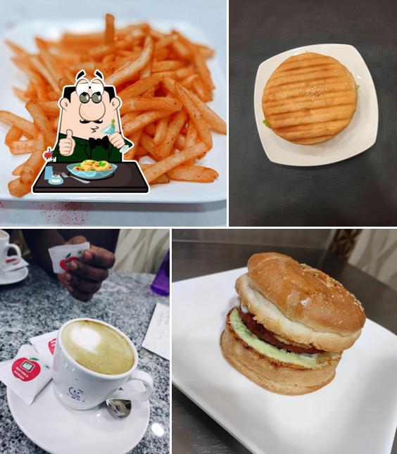 Food at Smilee Cafe