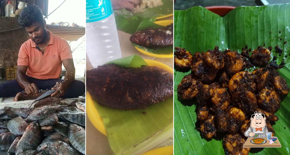 Chicken wings at Tamilsekar fish shop