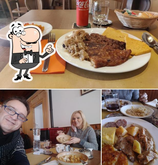Gli interni di Trattoria alla fontana di Polo Francesco
