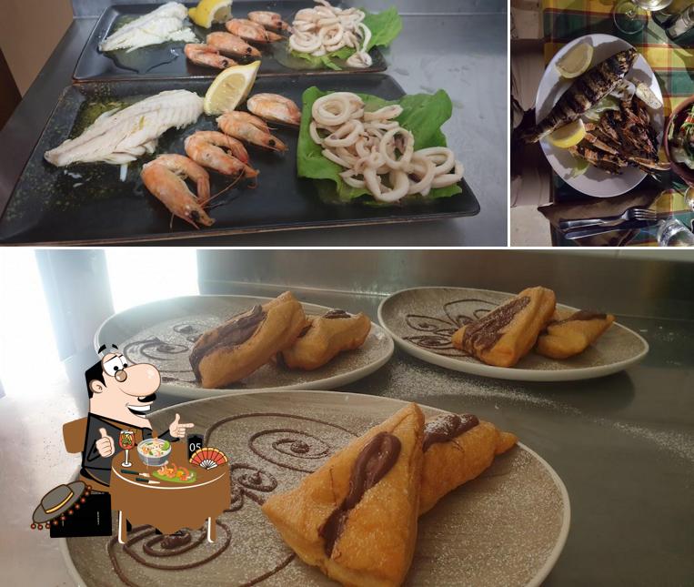 Cibo al Trattoria Nonna Lina da Andi Lesina
