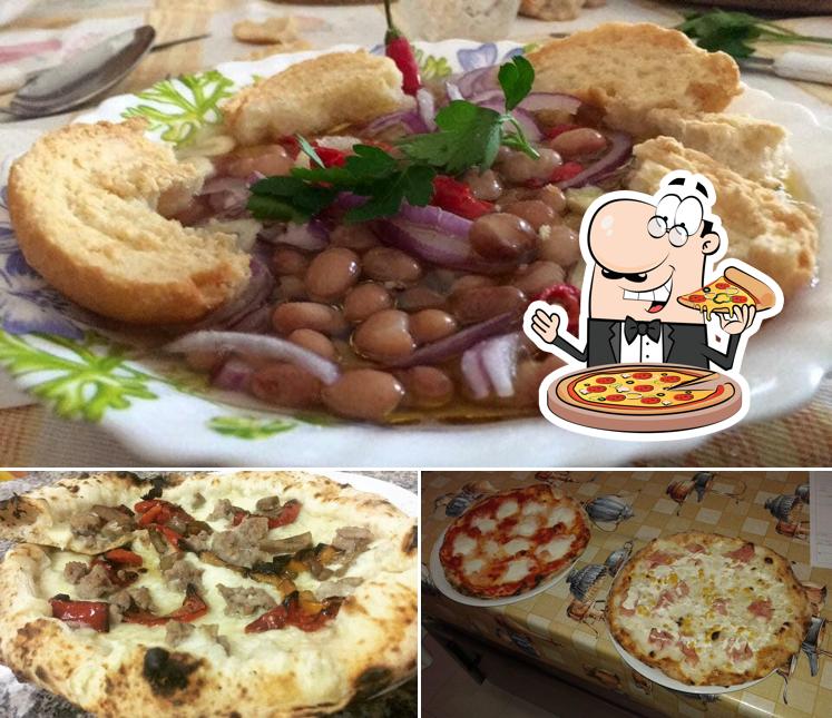 Prova una pizza a Il Grappolo Ristorante pizzeria braceria dal 1979 Salerno Ascea