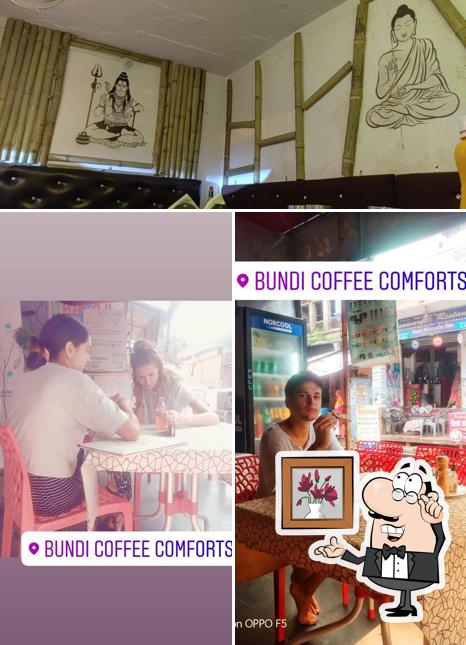 The interior of Bundi Coffee Cafe & Restaurant