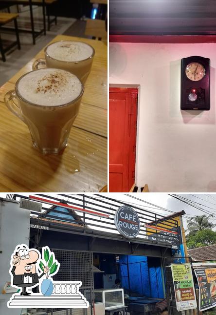 Cafe Rouge is distinguished by exterior and beverage
