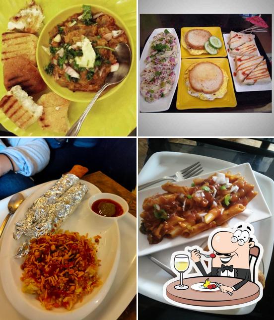 Food at The Over Halt In