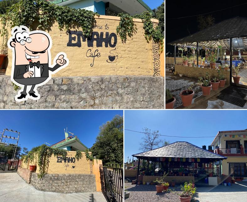 Check out how Emaho Cafe looks outside