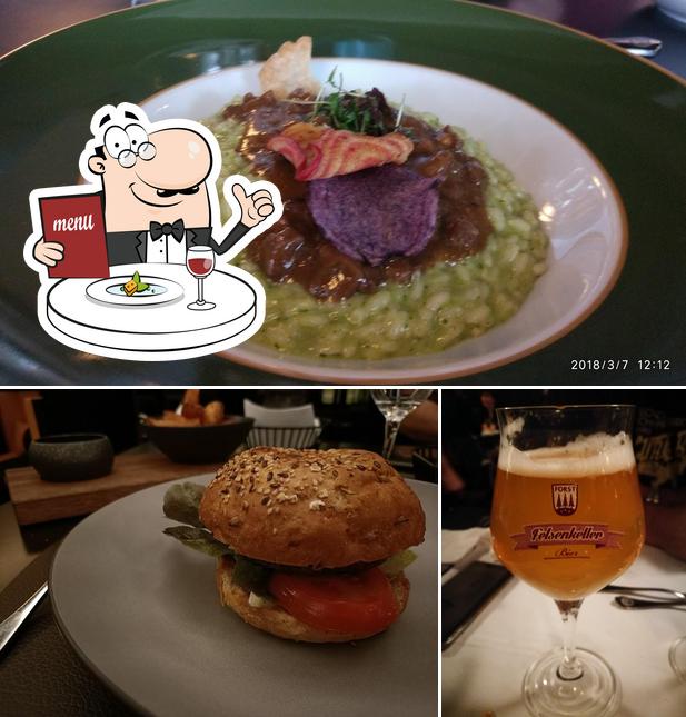 La foto della cibo e birra di Forst Season
