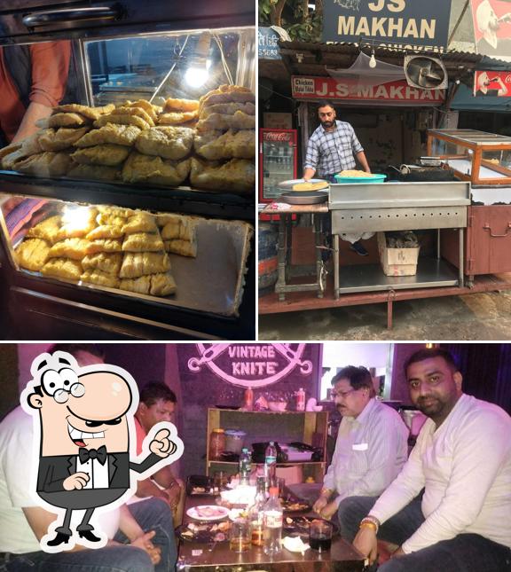 The interior of J.S MAKHAN FISH AND CHICKEN