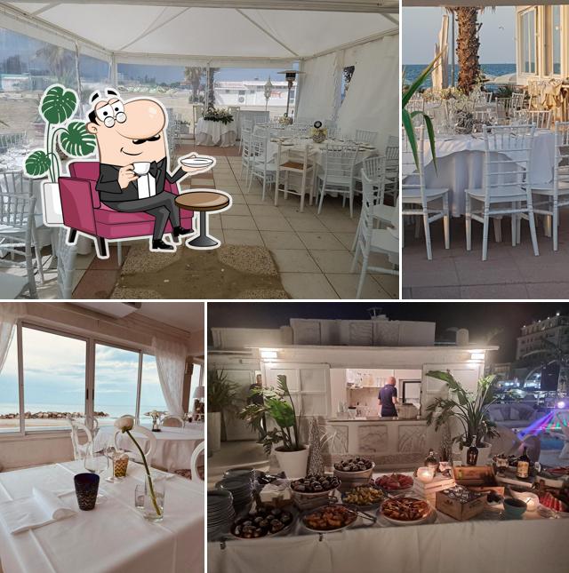 Dai un'occhiata agli interni di Moi Ristorante Lounge & Beach Bar