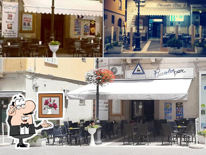 Gli interni di Piccolo Bar