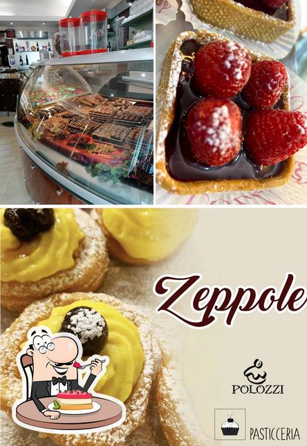 Polozzi Pasticceria Gelateria propone un'ampia varietà di dolci