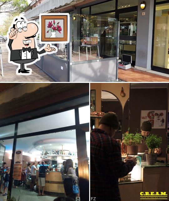 Gli interni di Cafè Prestige