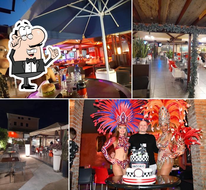 Gli interni di La Palazzina Food & Drink