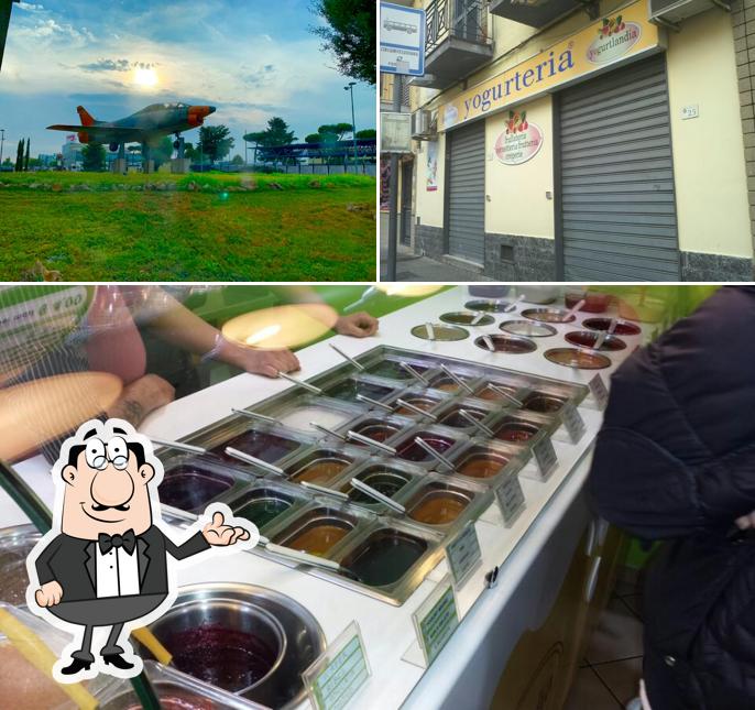 Gli interni di Yogurtlandia
