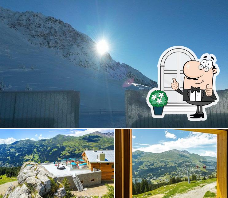 Gli esterni di Bergrestaurant Scharmoin "Grill"