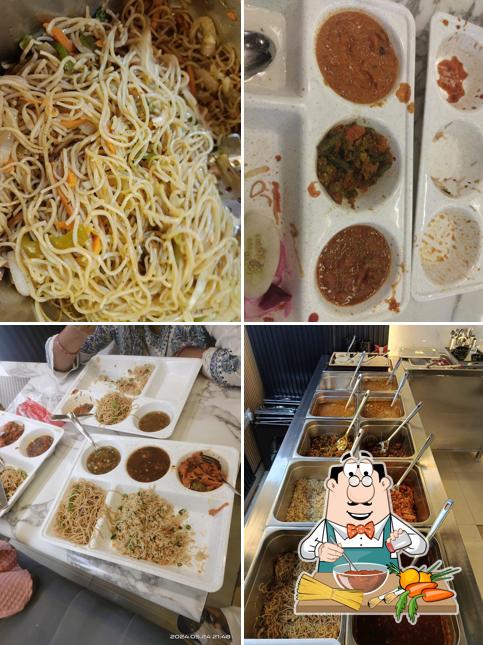 Spaghetti bolognese at Go Foodie Buffet