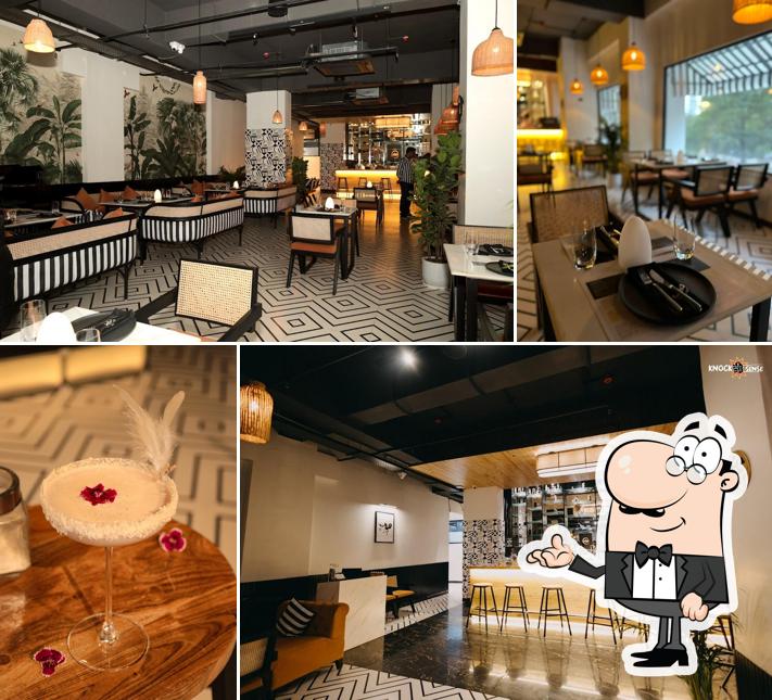 The interior of Hola Bar & Cafe