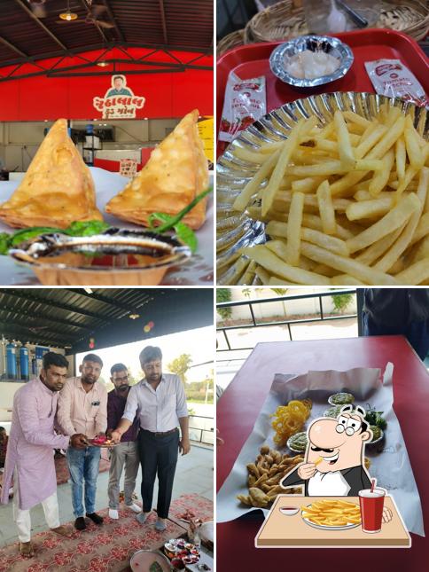 Jethalal Gathiya and Snacks