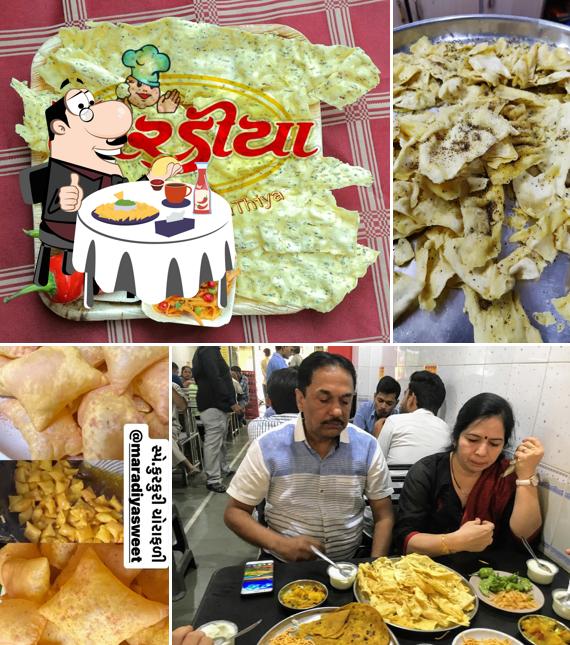 Cheese plate at Maradiya Sweet Mart