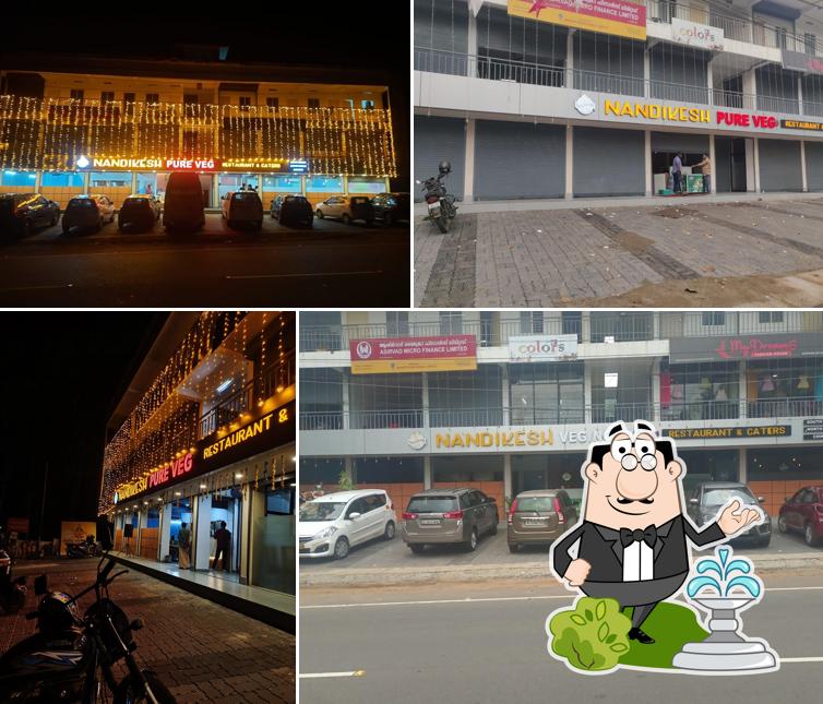 The exterior of Nandikesh pure veg
