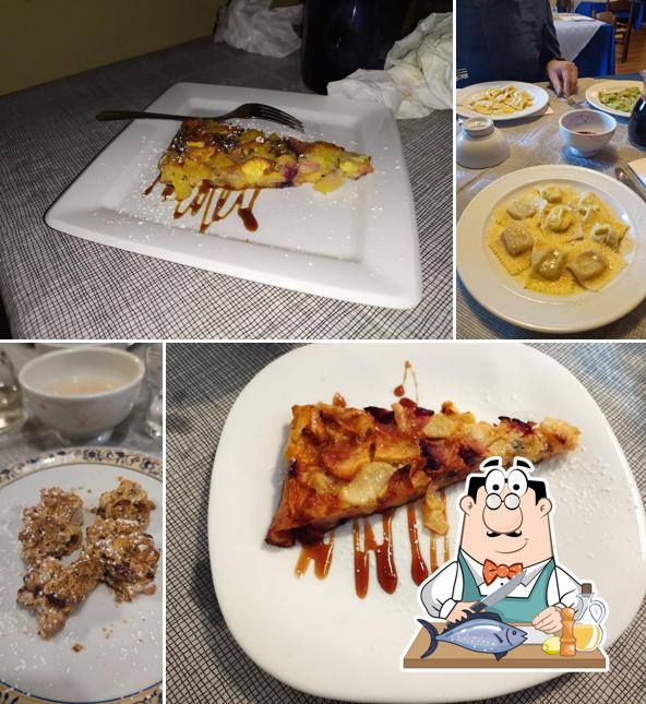 Salmone grigliato al Ostaria Ad' Na' Volta