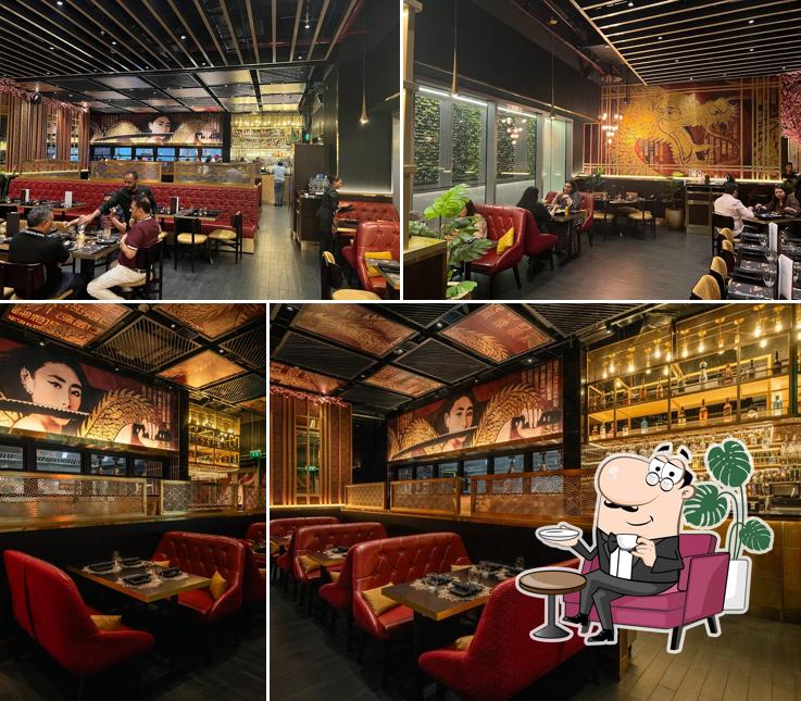 The interior of P.F. Chang's Lower Parel The interior of P.F. Chang's Lower Parel