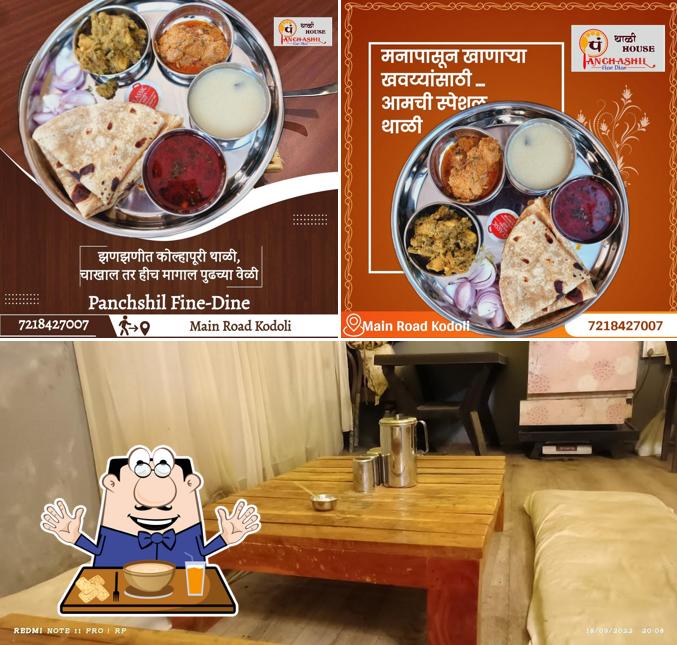 The picture of Panchashil Fine-Dine’s food and interior