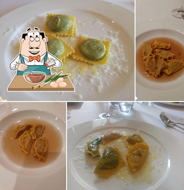Ravioli al Ristorante Acquerello