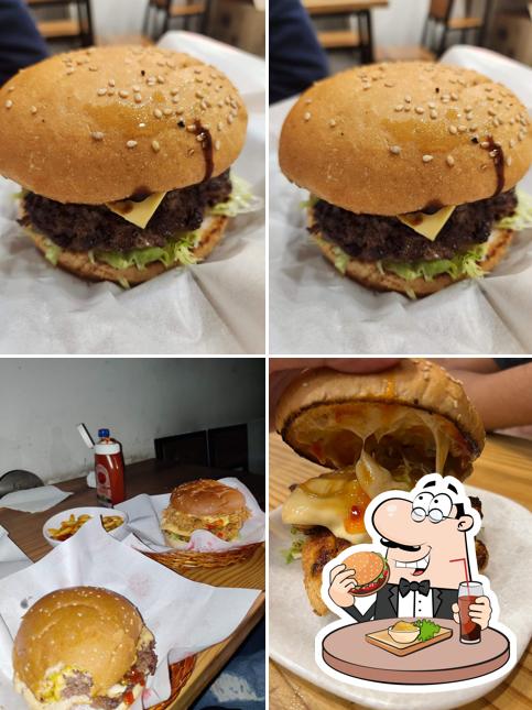 Try out a burger at Sauced Up