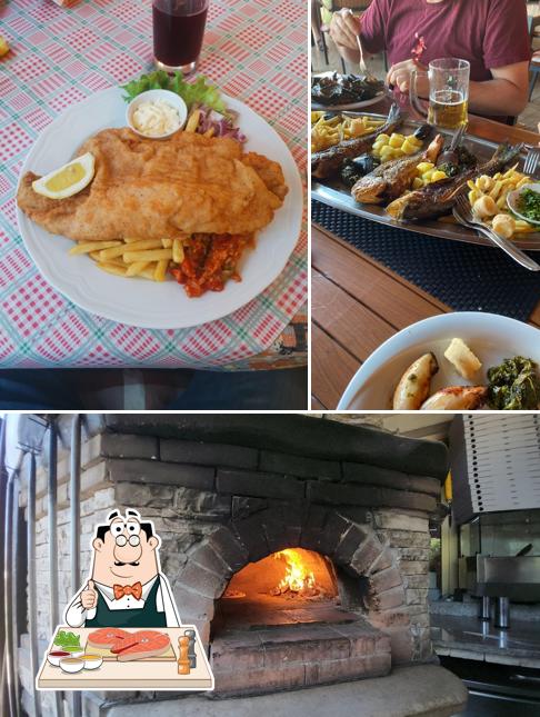 Fish and chips al Sirena Funtana