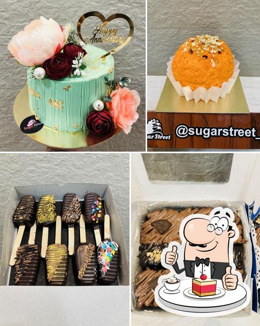 Sugarstreet___ serves a range of desserts