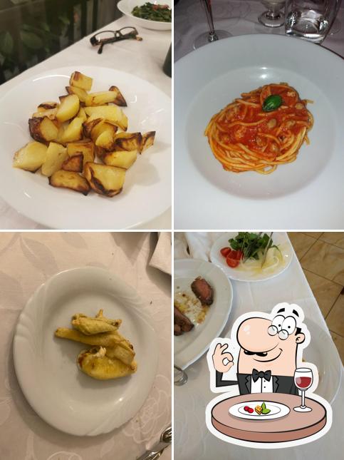 Cibo al Ristorante Via Veneto